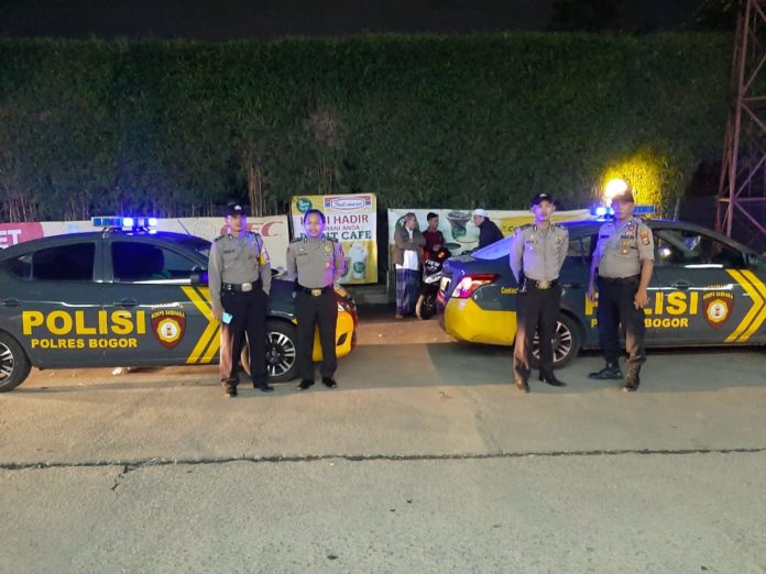Patroli Polsek Caringin dan Patroli Polsek Ciawi