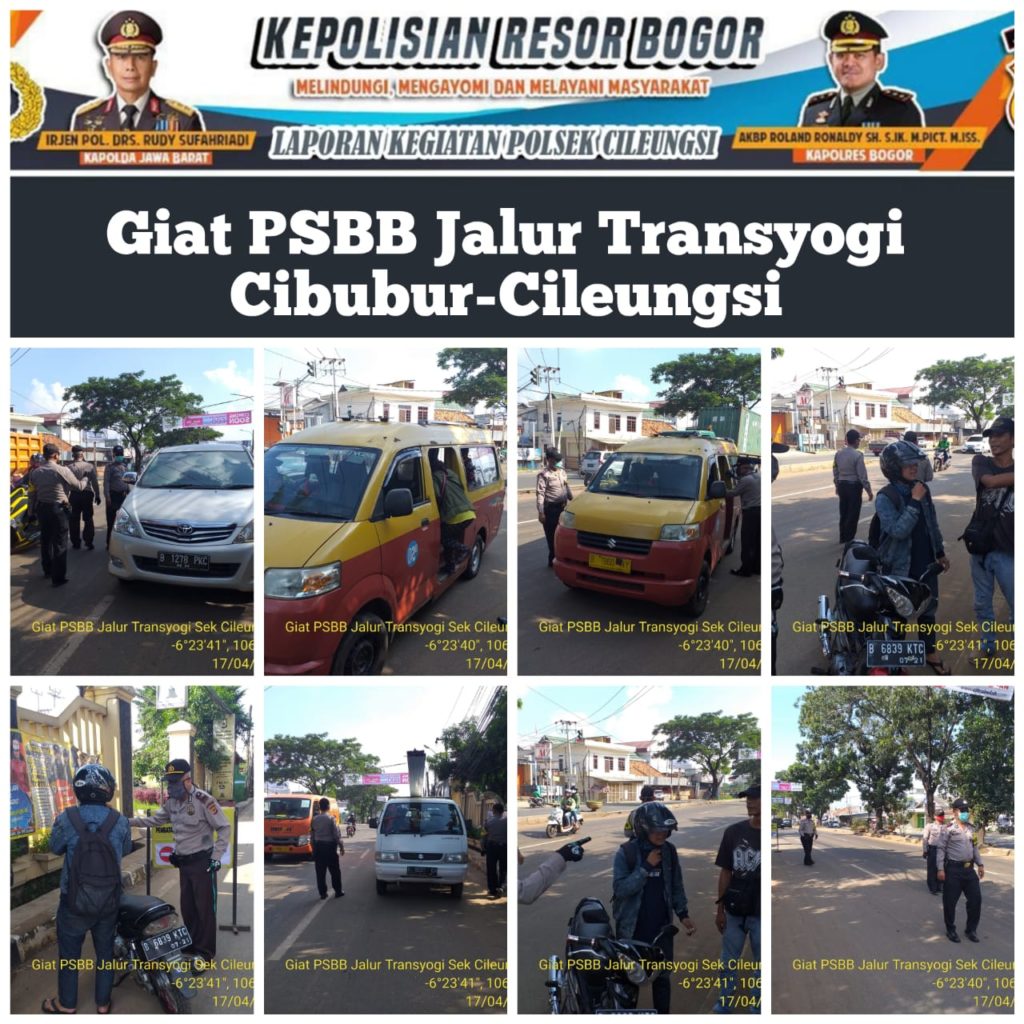 Cermat dalam kegiatan PSBB Perwira Pengendali turun tangan