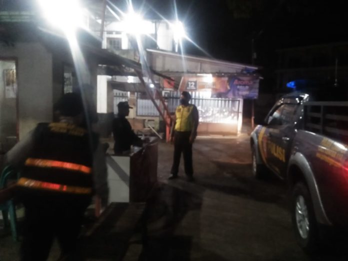 Polsek Ciampea, Polres Bogor, Berikan Himbauan Dan Sosialisasi PSBB Kepada Warga Masyarakat