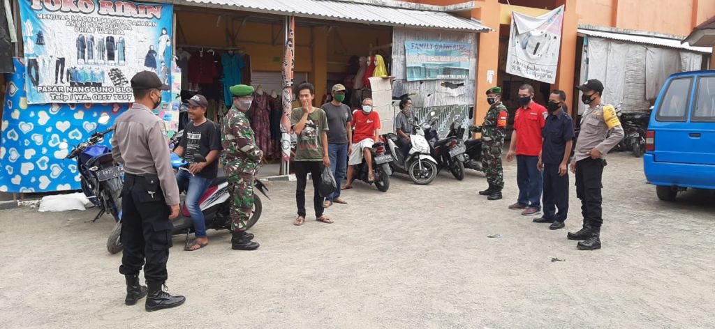 Penerapan protokol Kesehatan Di Pasar Tohaga Nanggung ...