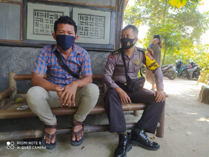 Bhabinkamtibmas Polsek Ciampea Lakukan Ajang Silaturahmi Dengan Warga Binaan.