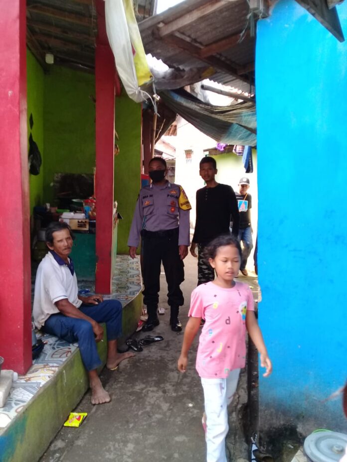 Sambang Rutin Bhabinkamtibmas Polsek Ciampea.